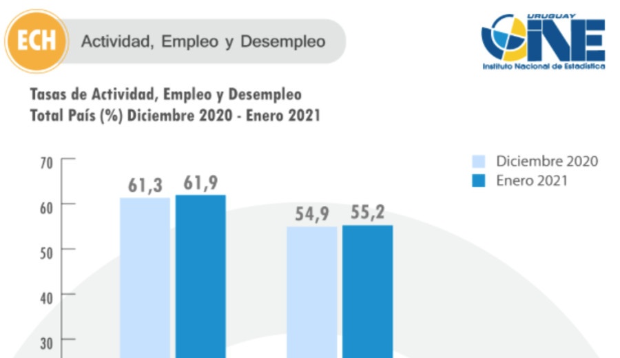 imagen de Desempleo aumentó en enero a 10,7%: 192.000 desocupados