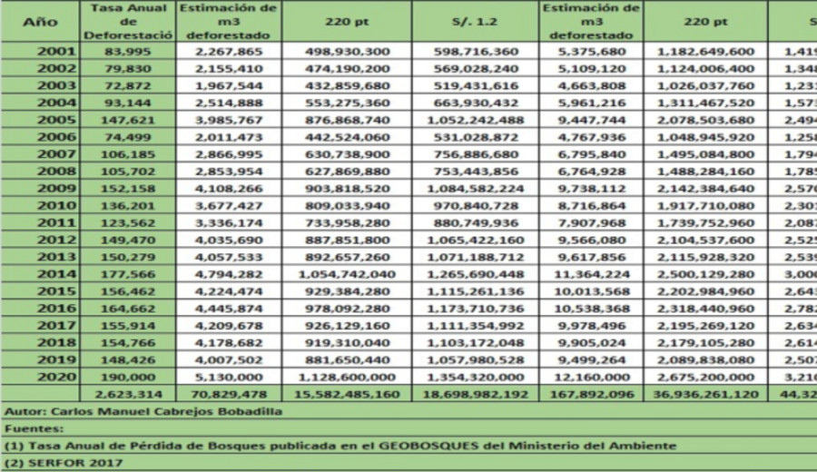 imagen de Perú: Comentarios al decreto que establece una “Política Nacional del Ambiente al 2030”