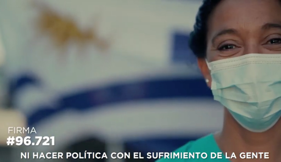 imagen de Spot contra la LUC afirma que “no voy a mentir para sacar un voto más” y genera reacciones del oficialismo