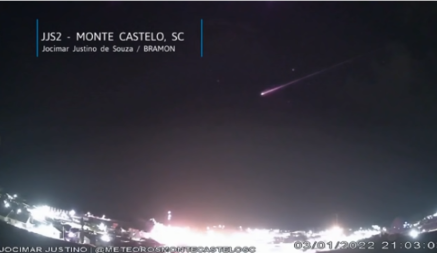 imagen de Un satélite soviético cayó a la Tierra y causó asombro en Brasil y Uruguay