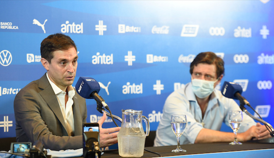 Diego Alonso fue presentado como técnico de Uruguay y reveló que
