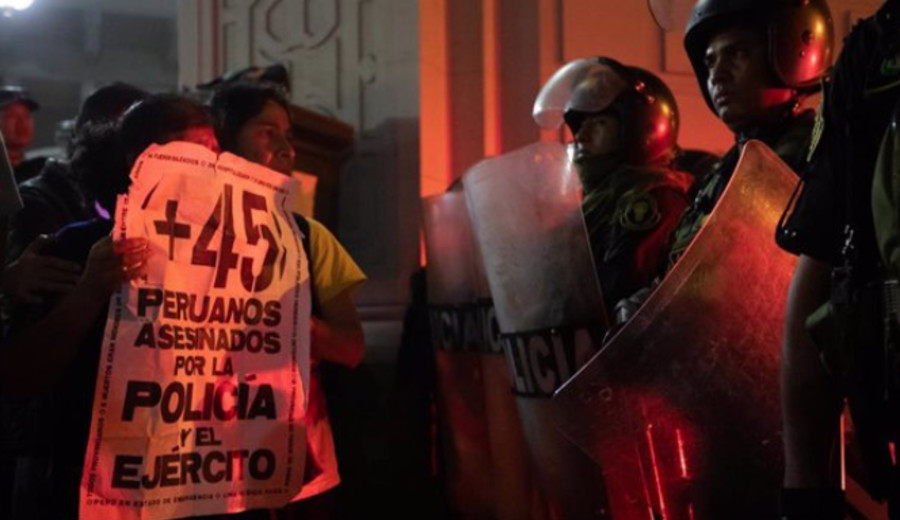 imagen de El Colegio de Periodistas de Perú condena el ataque a un grupo de periodistas durante las protestas en Lima