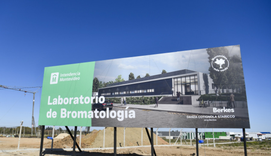 imagen de Avanzan obras del nuevo Laboratorio de Bromatología