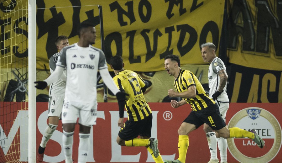 imagen de Peñarol derrotó 2-0 a Atlético Mineiro y dio un gran paso hacia octavos de final de la Libertadores