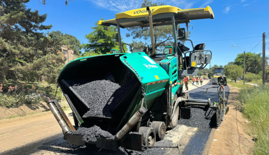 imagen de Intendencia de Canelones innova en pavimentación con tecnología de asfalto tibio