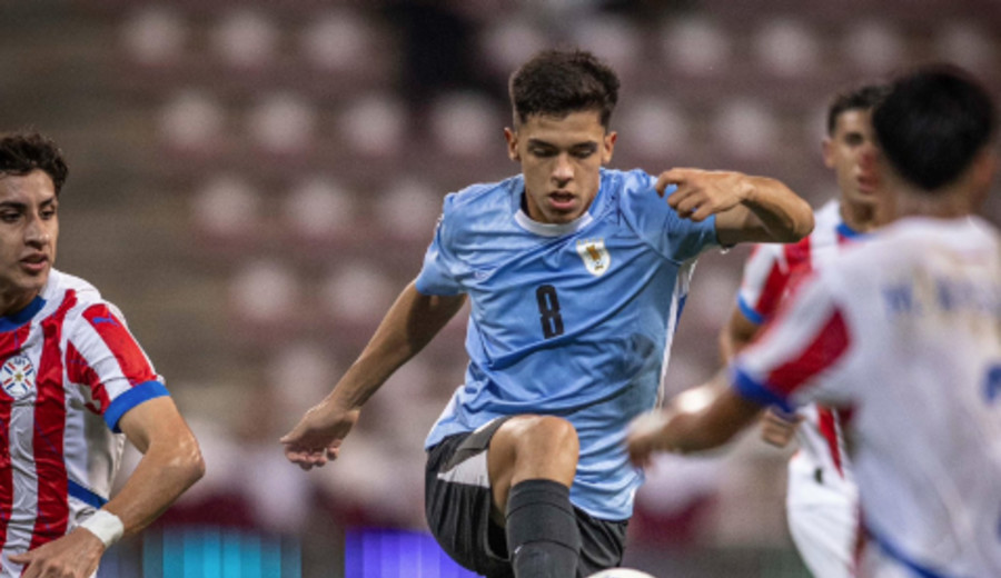 imagen de Uruguay goleó 6-0 a Paraguay y es líder del grupo A del Sudamericano Sub-20 junto a  Chile