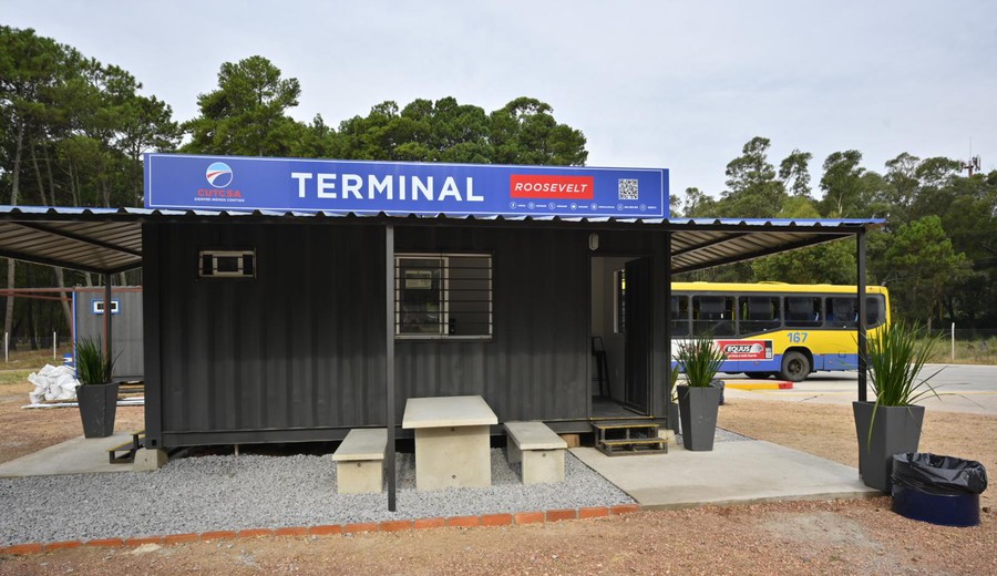 imagen de Nueva terminal de ómnibus en el Parque Roosevelt